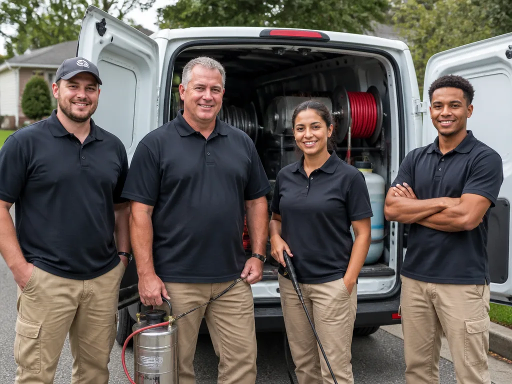 Indiana Beetle Control team