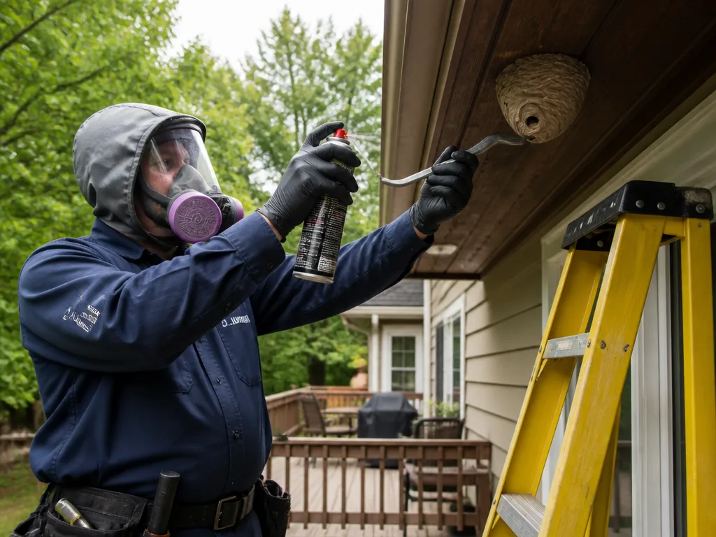 Hornet Nest Removal